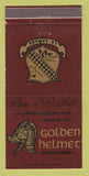 Matchbook Cover - Golden Helmet Restaurant La Canada CA 30 Strike