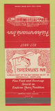Matchbook Cover - Fisherman's Inn Grasonville MD 30 Strike