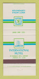 Matchbook Cover - International Hotel Jamaica NY Knott 30 Strike