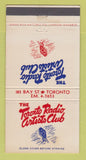 Matchbook Cover - Toronto Radio Artists Club ON 30 Strike