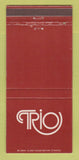 Matchbook Cover - Trio Southfield MI 30 Strike