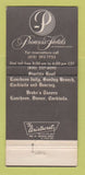 Matchbook Cover - Sir Francis Drake Hotel San Francisco CA WEAR 30 Strike