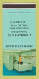 Matchbook Cover - Steelcase Office Furniture Philadelphia PA Pomerantz 30 Strike