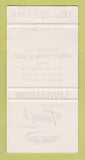 Matchbook Cover - Tony's Sub Sandwiches Montreal QC 30 Strike