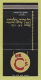 Matchbook Cover - Mr C's Long Beach CA Polynesian Chinese 30 Strike