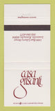 Matchbook Cover - Casa Grisanti Louisville KY 30 Strike