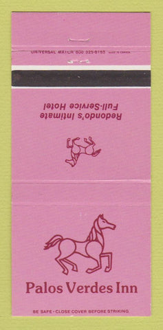 Matchbook Cover - Palos Verdes Inn Redondo Beach CA 30 Strike