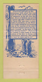 Matchbook Cover - Riverview Lodge Antioch CA WEAR 30 Strike