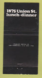 Matchbook Cover - The Vintner Restaurant San Francisco CA 30 Strike