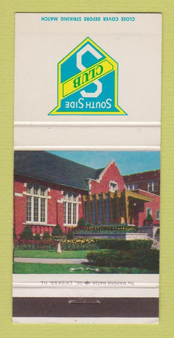 Matchbook Cover - South Side Swedish Club Chicago IL 30 Strike
