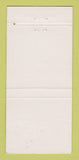 Matchbook Cover - Furs by Truesdell Berlin Racine WI 30 Strike