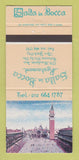 Matchbook Cover - Salta in Bocca Restaurant New York City 30 Strike