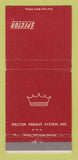 Matchbook Cover - Spector Trucking Freight 30 Strike