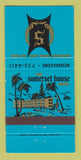 Matchbook Cover - Somerset House Motel Las Vegas NV 30 Strike