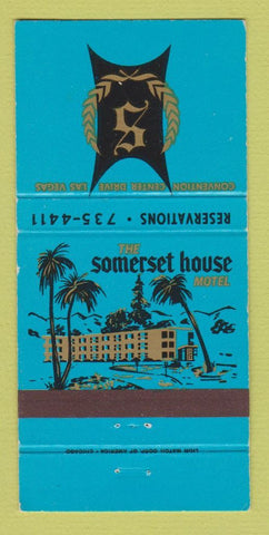 Matchbook Cover - Somerset House Motel Las Vegas NV 30 Strike