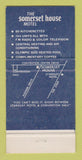 Matchbook Cover - Somerset House Motel Las Vegas NV 30 Strike