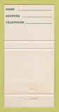 Matchbook Cover - Rumour's Park Motor Hotel Niagara Falls ON WEAR 30 Strike