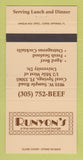 Matchbook Cover - Runyon's Restaurant Coral Springs FL 30 Strike