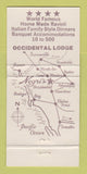 Matchbook Cover - Negri's Fine Food Occidental Lodge CA 30 Strike