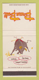 Matchbook Cover - Brave Bull Restaurant San Jose Los Altos CA 30 Strike