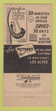 Matchbook Cover - Powell Real Estate Los Altos CA 30 Strike