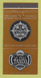 Matchbook Cover - La Villa Taxco Mexican Hollywood Santa Ana CA 30 Strike