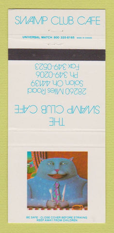 Matchbook Cover - Swamp Club Cafe Solon OH 30 Strike