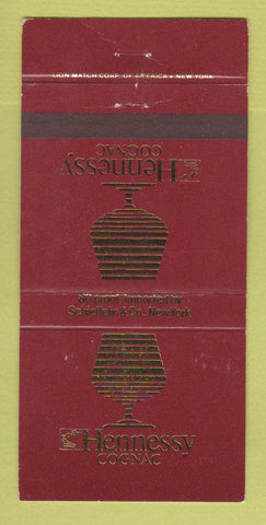 Matchbook Cover - Hennessy Cognac 30 Strike