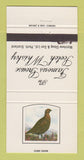 Matchbook Cover - Famous Grouse Scotch Whiskey Scotland Perth 30 Strike