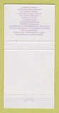 Matchbook Cover - Turning Stone Resort Casino Verona NY 30 Strike