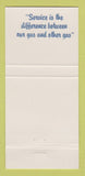 Matchbook Cover - Mark Heard Fuel Propane gas Cummings Atlanta GA 30 Strike
