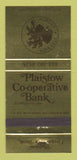 Matchbook Cover - Plaistow COOP Bank NH 30 Strike