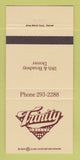 Matchbook Cover - Trinity Grille Denver Colorado 30 Strike