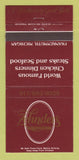 Matchbook Cover - Zehnders Restaurant Frankenmuth MI 30 Strike