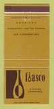 Matchbook Cover - Fiasco Restaurant Marina Del Rey CA 30 Strike