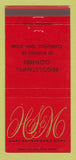 Matchbook Cover - Hart Schaffner Marx Men's Clothes Clarksville TN 30 Strike