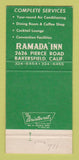 Matchbook Cover - La Ramada Restaurant Bakersfield CA 30 Strike
