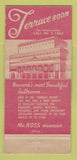Matchbook Cover - Terrace Room Newark NJ 30 Strike