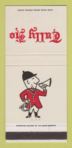 Matchbook Cover - Tally Ho Lakewood Colorado Billy Wilson Trio 30 Strike
