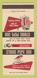 Matchbook Cover - Stone Pipe Inn Restaurant Portsmouth OH 30 Strike