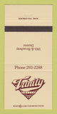 Matchbook Cover - Trinity Grille Denver Colorado 30 Strike