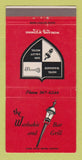 Matchbook Cover - Washakie Bar Grill Worland WY Sun Valley Motel 30 Strike