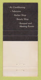 Matchbook Cover - Washakie Bar Grill Worland WY Sun Valley Motel 30 Strike