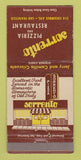 Matchbook Cover - Sorrento Pizzeria Pizza San Francisco CA 30 Strike