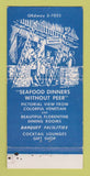 Matchbook Cover - 9 Fishermen's Grotto San Francisco CA WEAR 30 Strike