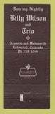 Matchbook Cover - Tally Ho Restaurant Lakewood Colorado 30 Strike