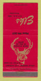Matchbook Cover - Elks Lodge Oceanlake Lincoln City OR WEAR 30 Strike