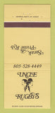 Matchbook Cover - Uncle Rugbys Restaurant Los Osos CA 30 Strike