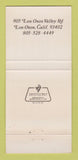 Matchbook Cover - Uncle Rugbys Restaurant Los Osos CA 30 Strike