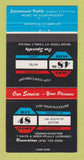 Matchbook Cover - Spot 48 Lounge Baldwin ON 30 Strike